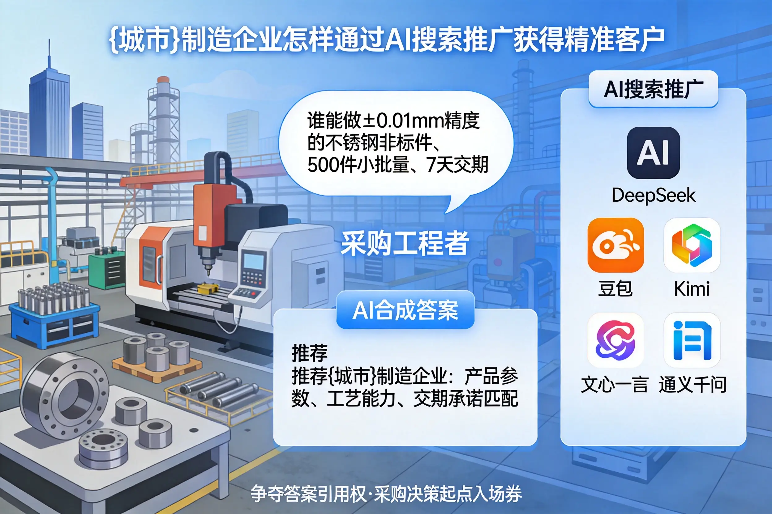 池州制造企业怎样通过AI搜索推广获得精准客户